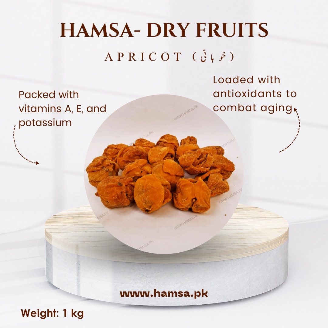 Dried Apricot (خوبانی) - Sun Dried